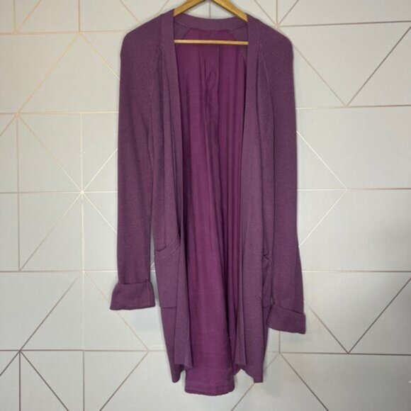 Lululemon Still At Ease Wrap Vintage Plum / Vintage Plum - Picture 2 of 5